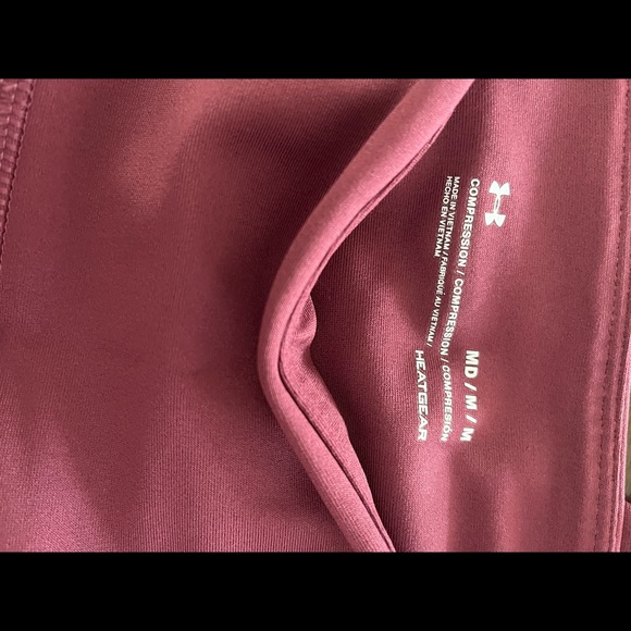 Under Armor Heat Gear Compression Capri Leggings - Picture 2 of 3